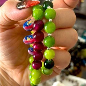 Natural stone bracelet